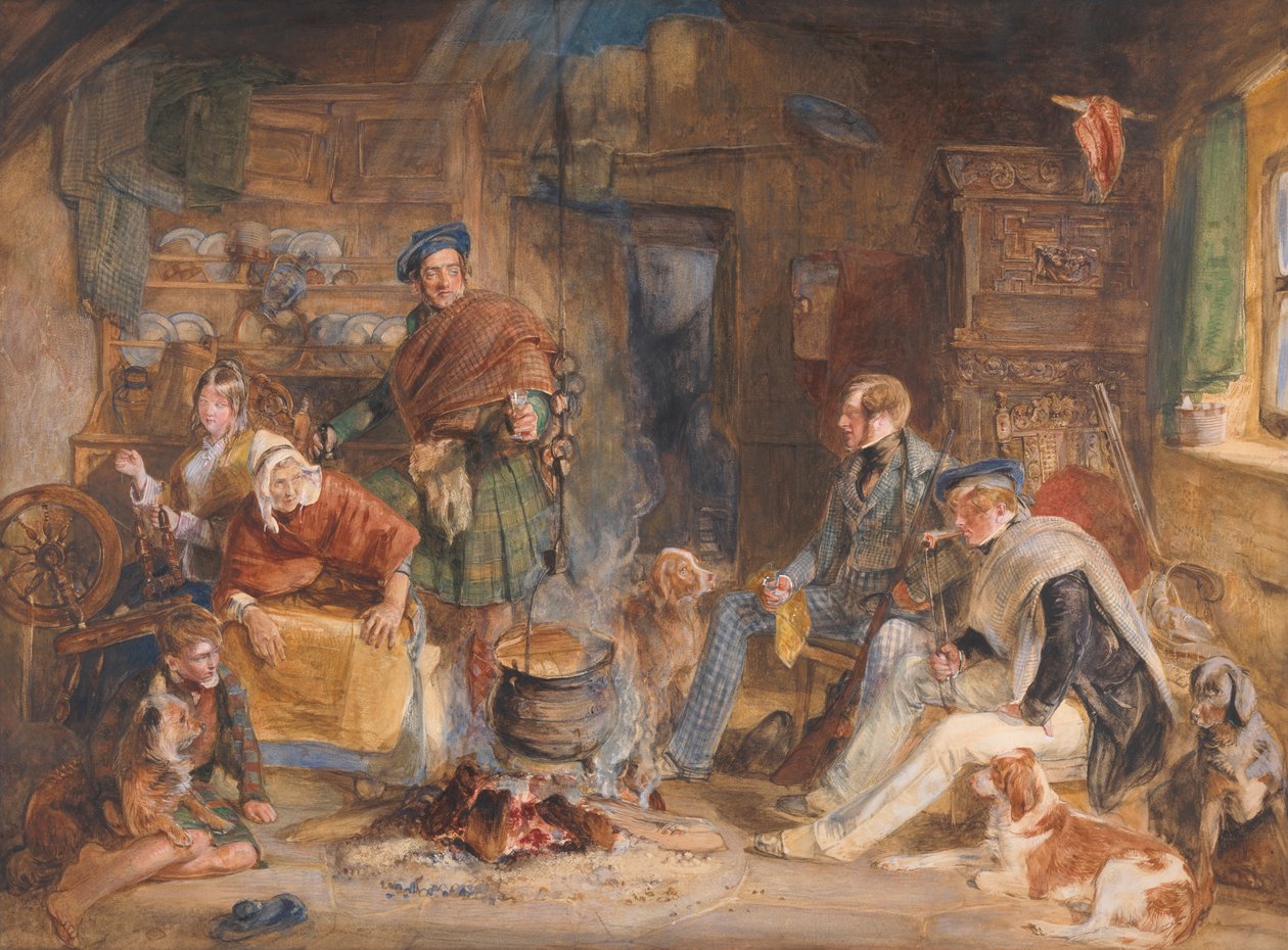 Highland pohostinství od John Frederick Lewis