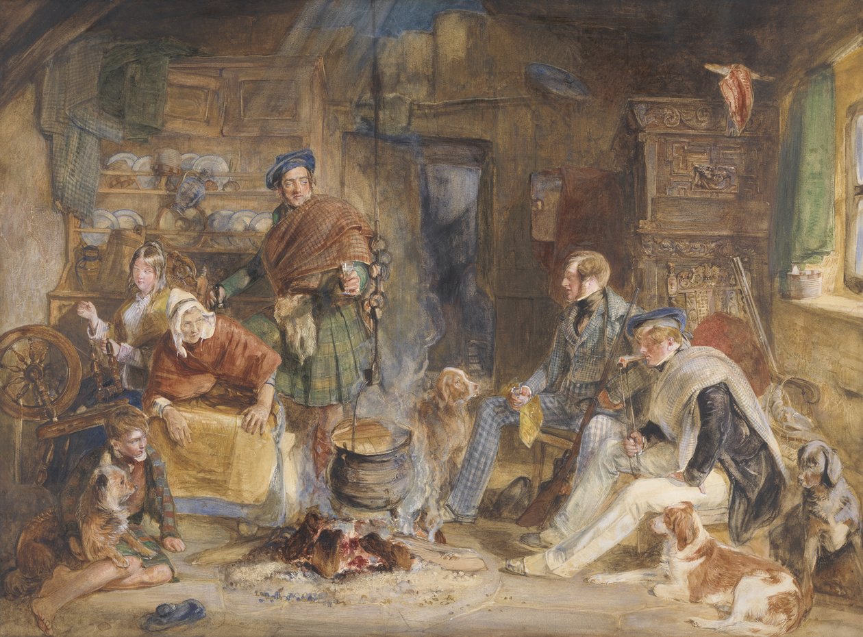 Highland pohostinství od John Frederick Lewis