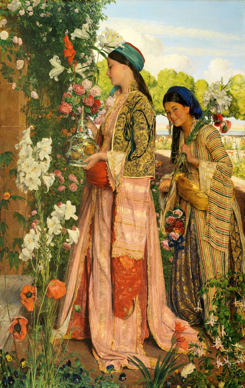 Lily Auratum, 1871 od John Frederick Lewis