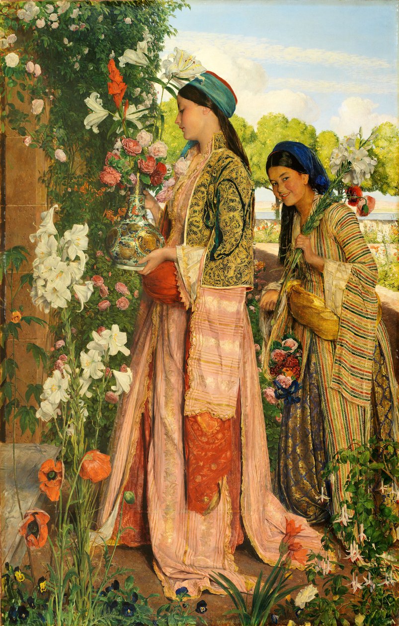Lily Auratum, 1871 od John Frederick Lewis