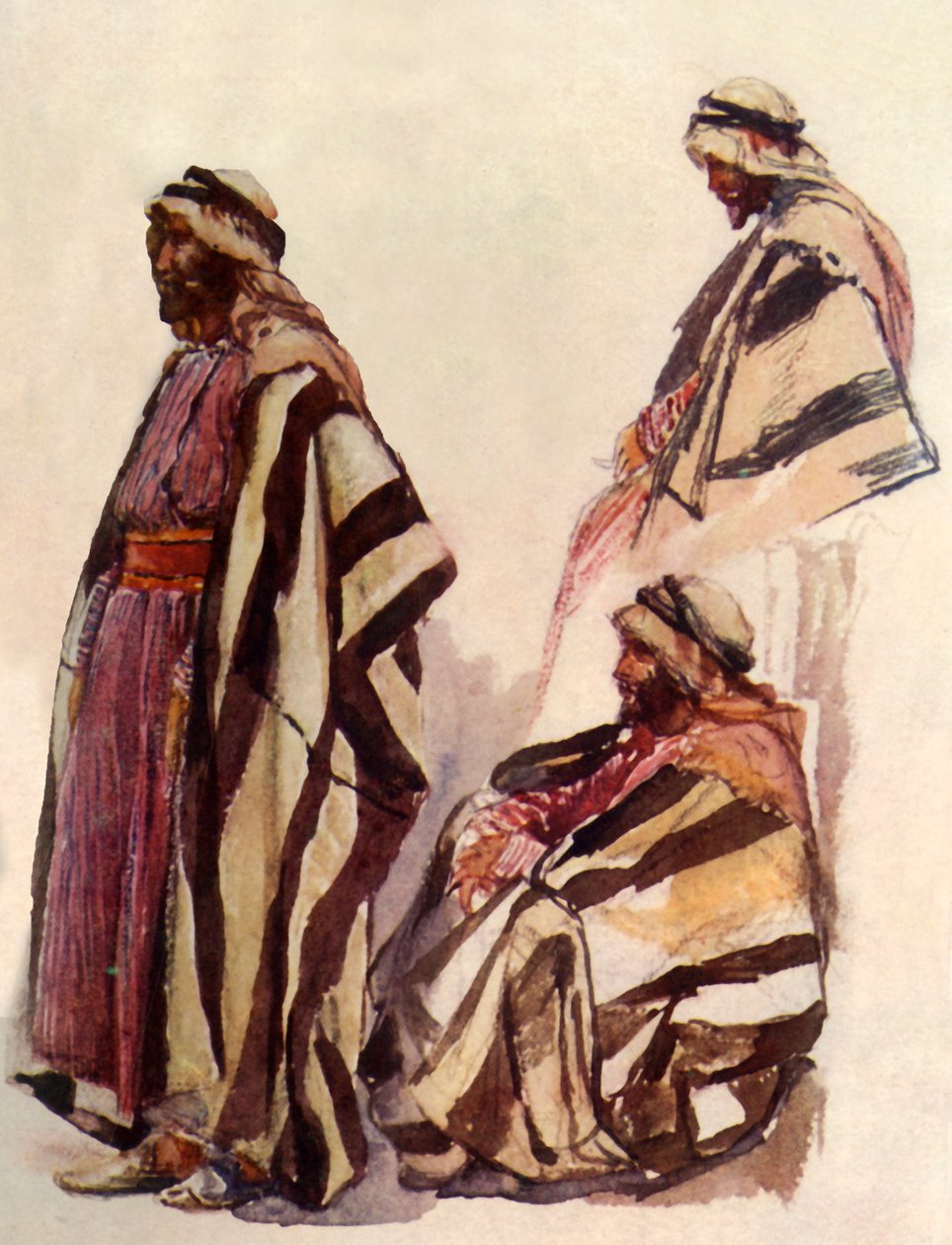 Fellah v historických šatech, 1902. od John Fulleylove