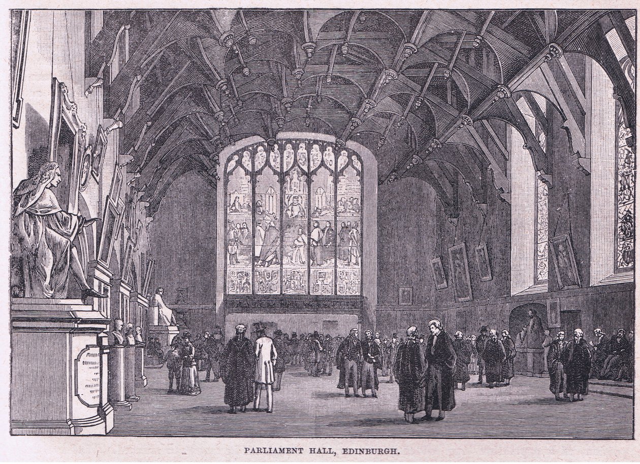 Parlamentní sál, Edinburgh od John Fulleylove