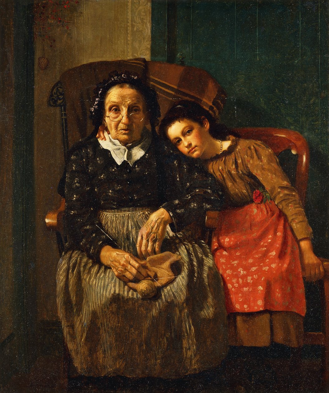 Babiččin oblíbenec, od John George Brown