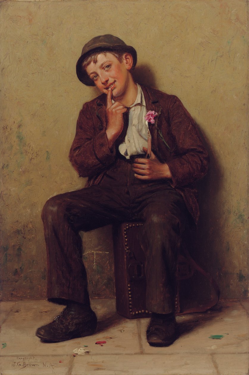 Street Urchin od John George Brown