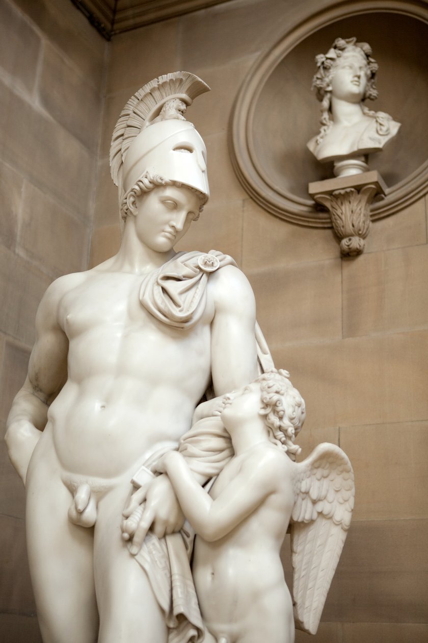 Mars zadržený Cupidem od John Gibson