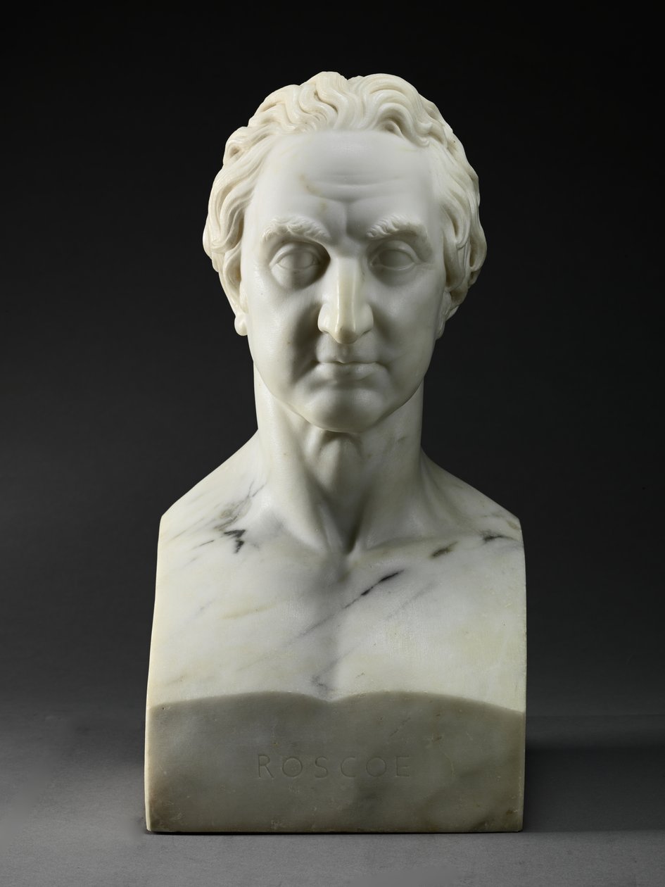 William Roscoe (1753-1831) 1819 (mramor) od John Gibson
