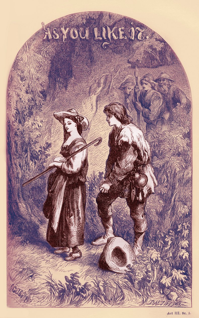 Jak se vám líbí od Williama Shakespeara od John Gilbert