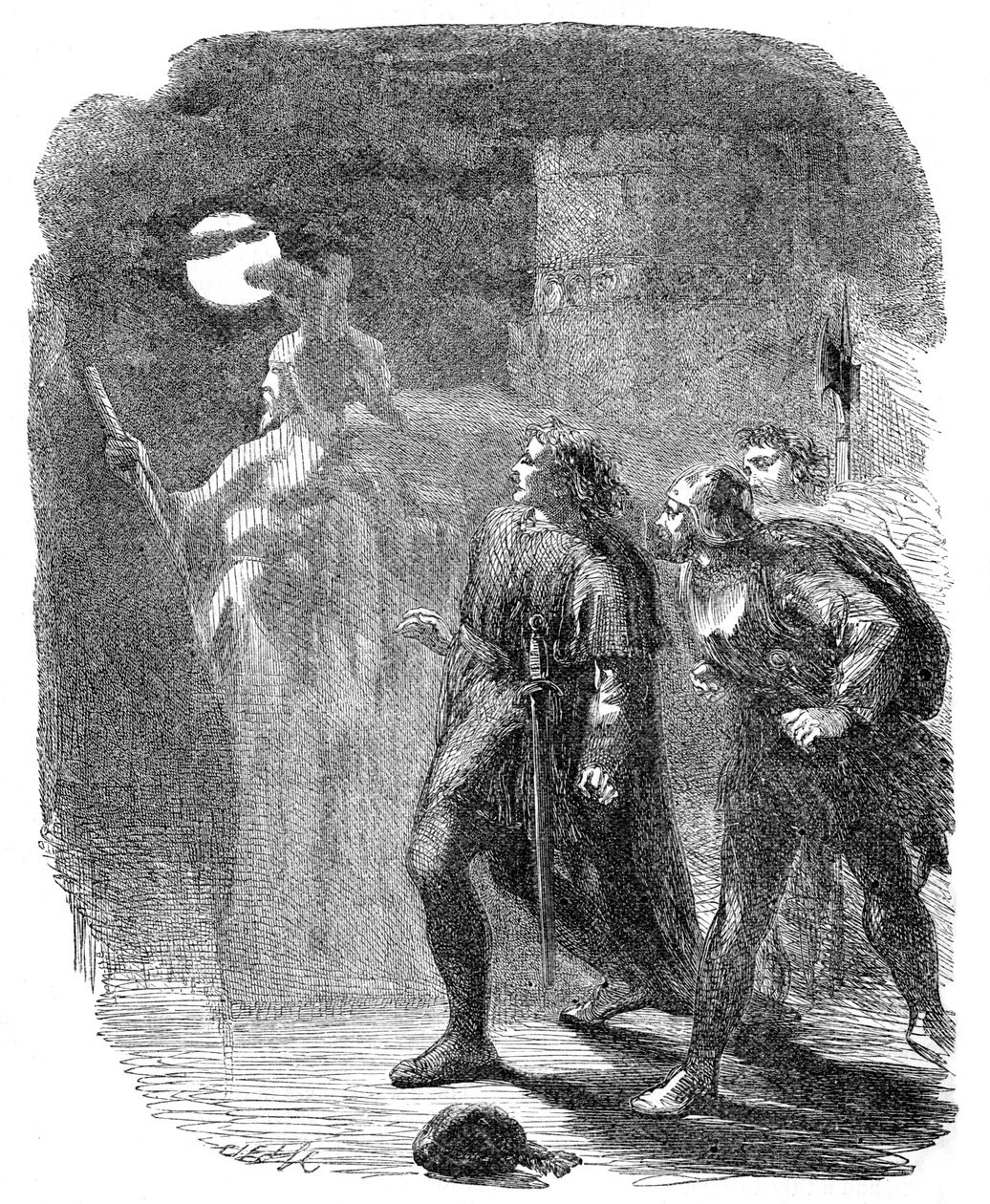Hamlet od Williama Shakespeara od John Gilbert