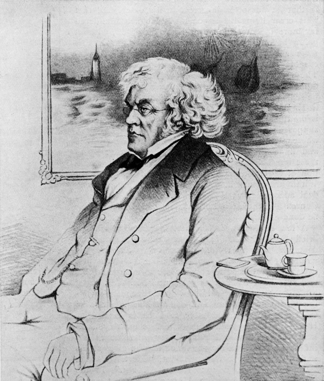 William Makepeace Thackeray - od John Gilbert
