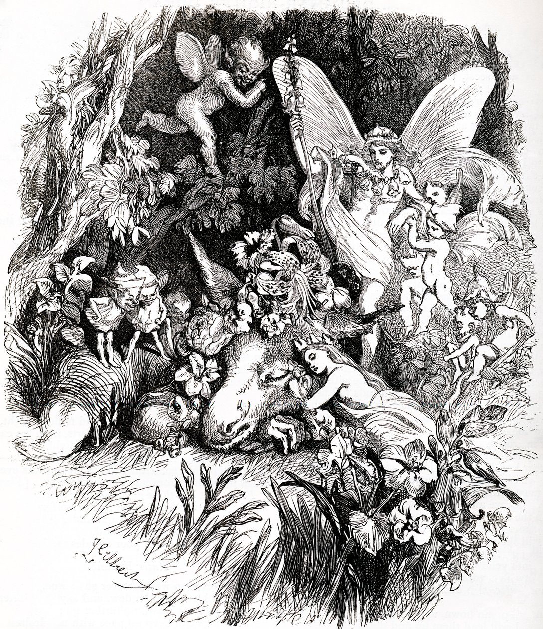 Hra Williama Shakespeara od John Gilbert