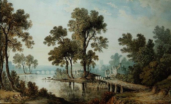 Pohled na Darley, Derbyshire od John Glover