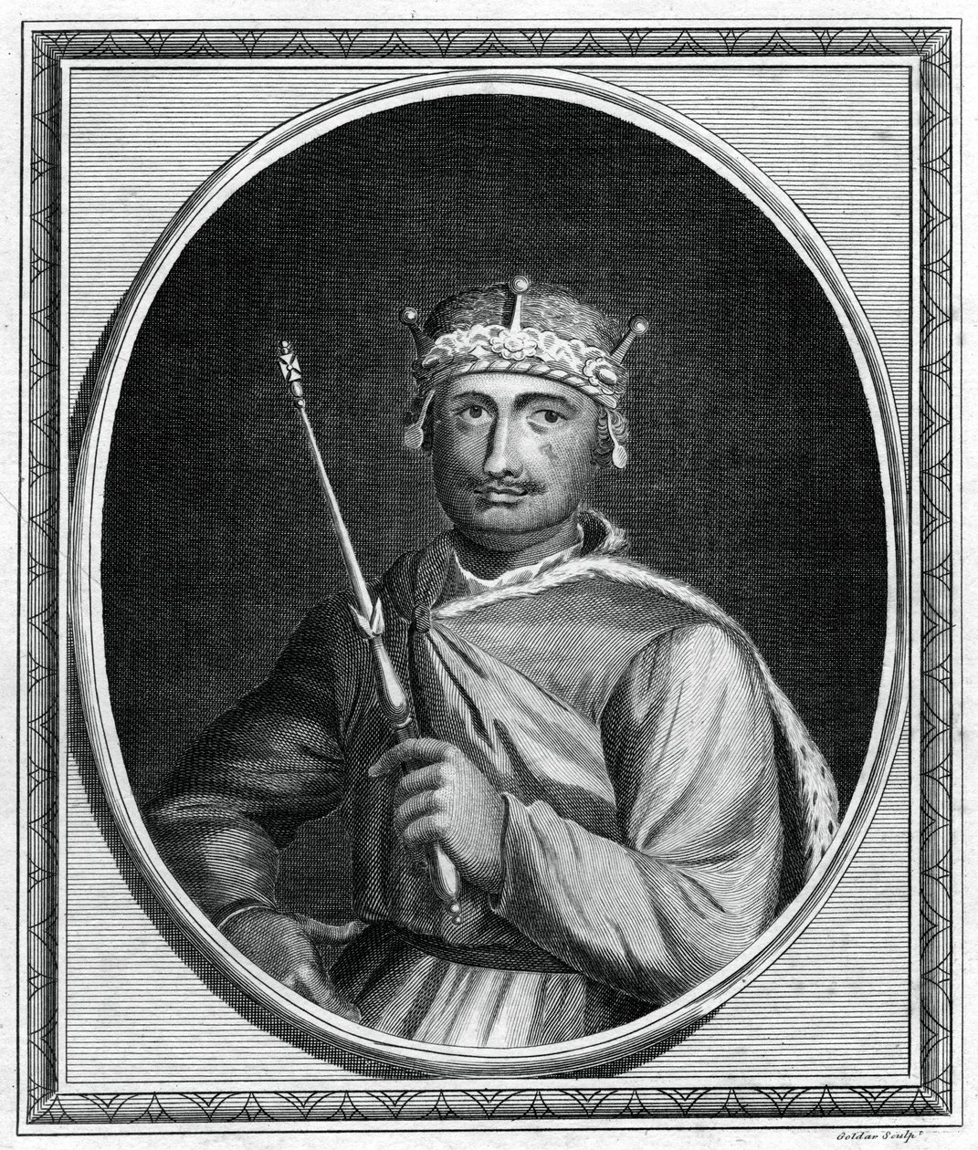 Anglický král Vilém II, 1786. od John Goldar