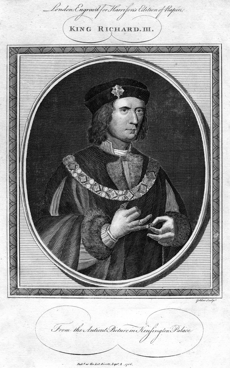 Richard III z Anglie, 1786. od John Goldar
