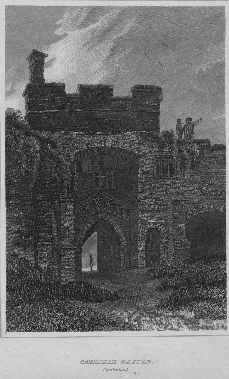 Carlisle Castle, Cumberland, 1814 od John Greig