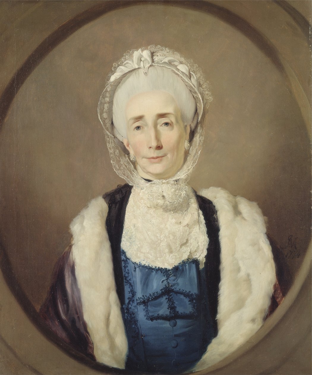 paní Lushingtonová od John Hamilton Mortimer