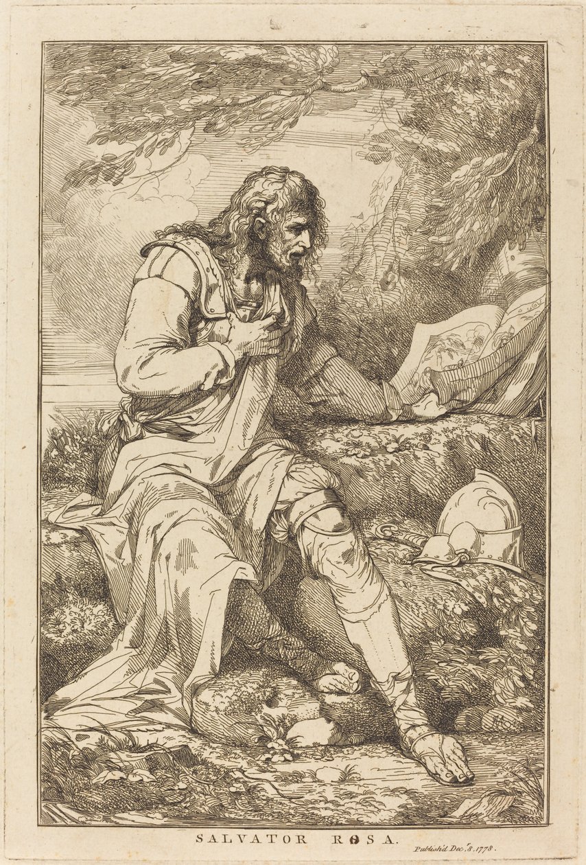 Salvator Rosa od John Hamilton Mortimer