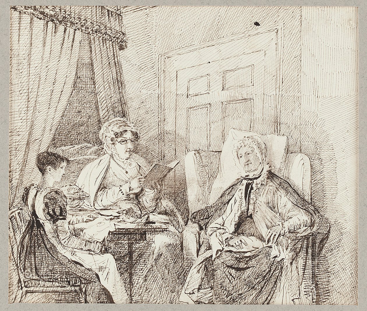 Vnitřní scéna od John Harden