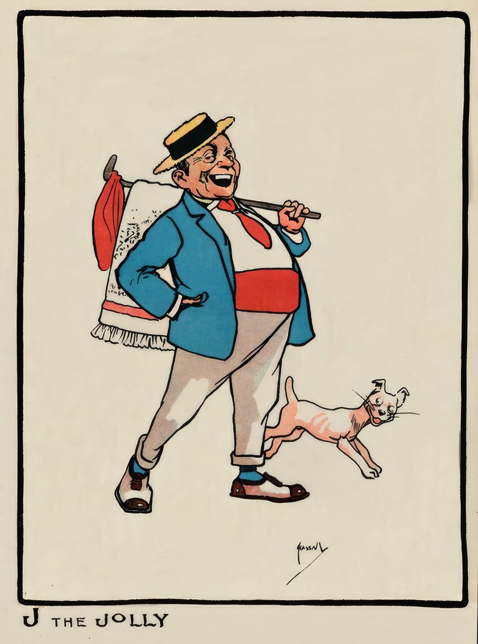 J the Jolly / J. Hassall / kresba, 1903 od John Hassall