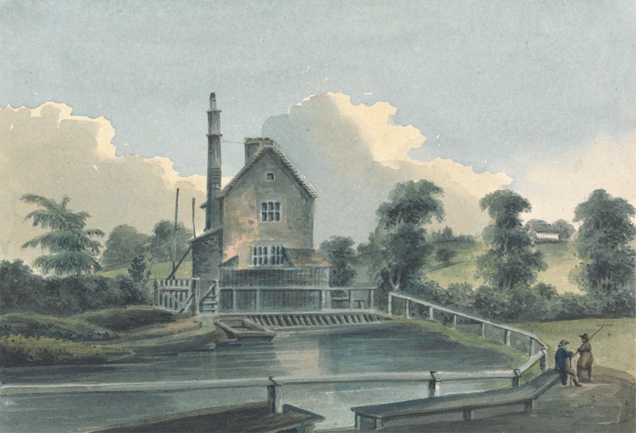 Sluice House, Hornsey, Middlesex od John Hassell