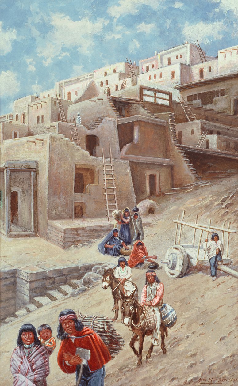Village Village, 1900 od John Hauser