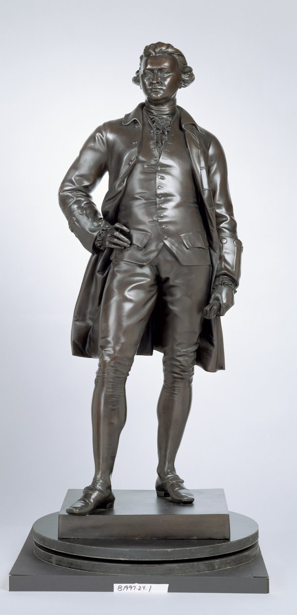 Edmund Burke (1729-97) 1865 (bronz) od John Henry Foley