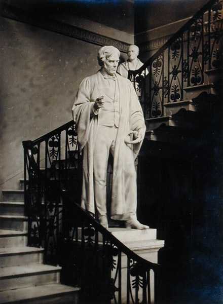 Michael Faraday (1791-1867) (mramor) od John Henry Foley