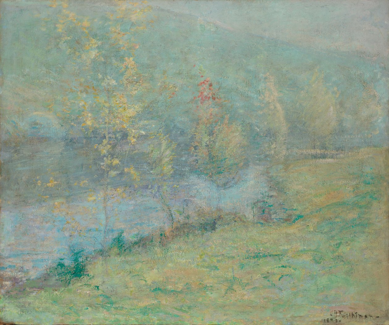 Misty May Morn, 1899. od John Henry Twachtman