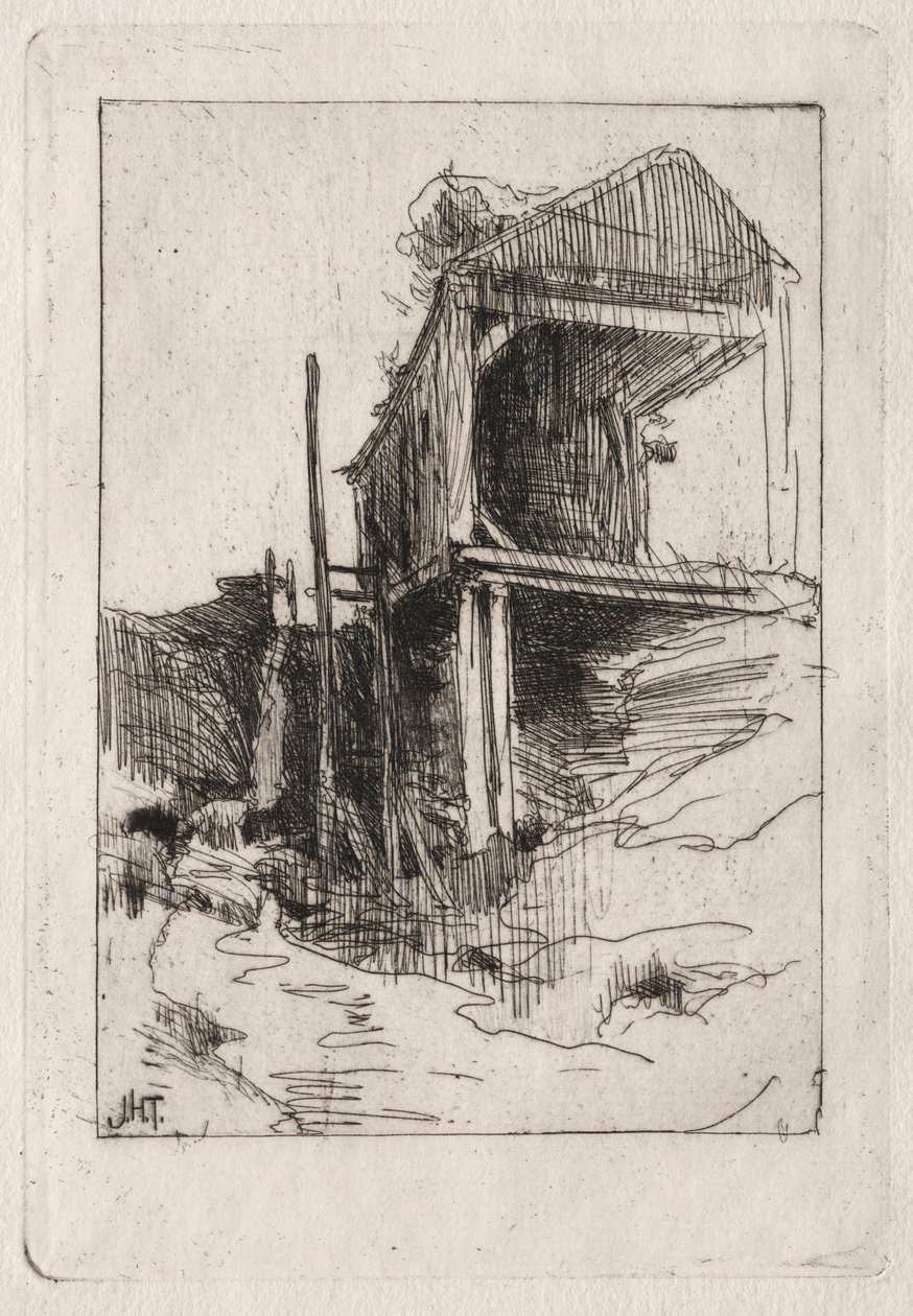 Old Mill, Branchville, Connecticut. od John Henry Twachtman
