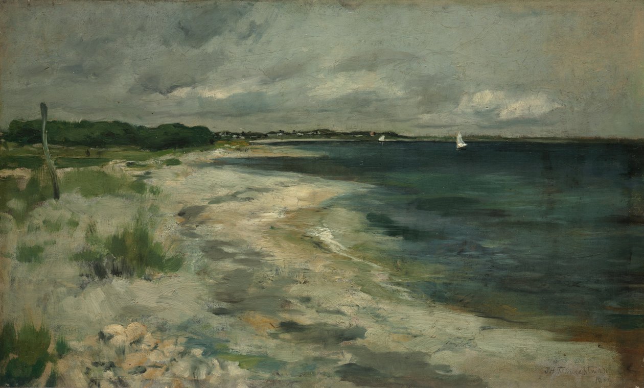 Bouřkové mraky, 1880. od John Henry Twachtman