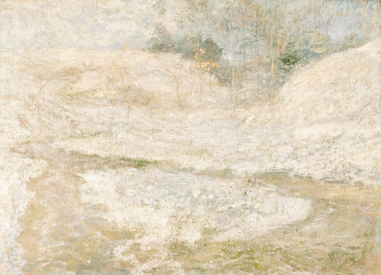 The Brook, Greenwich, Connecticut od John Henry Twachtman