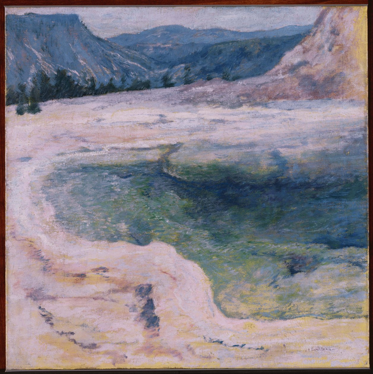 Smaragdový bazén od John Henry Twachtman