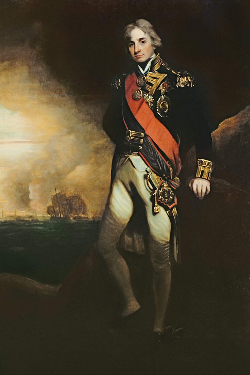 Horatio, vikomt Nelson od John Hoppner