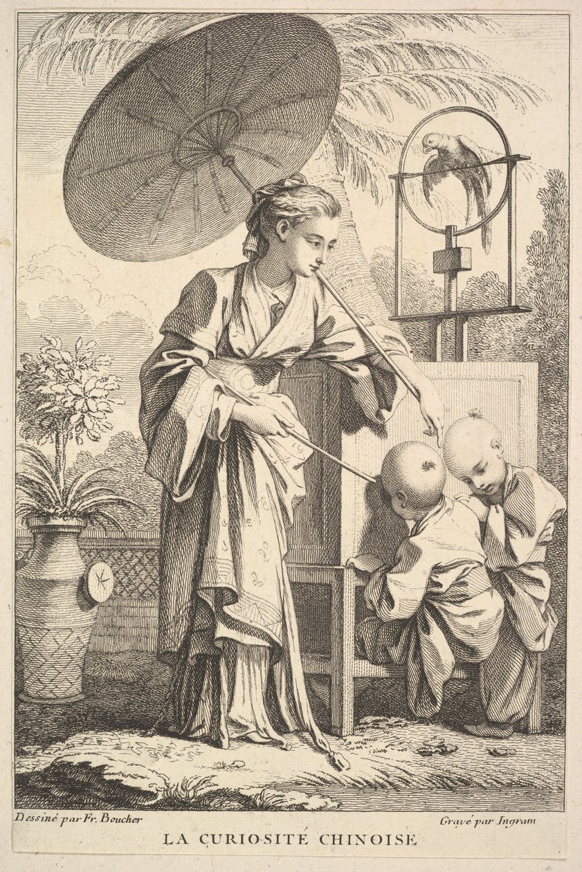 Čínské kuriozity, 1741-63. od John Ingram