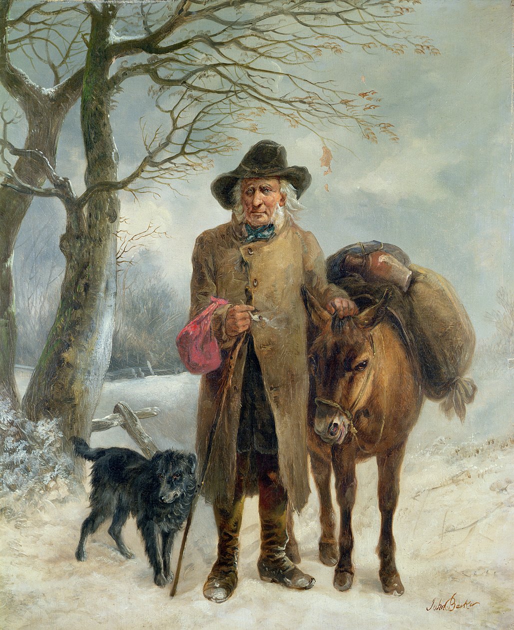 Sběr zimního paliva (oleje) od John Jesse Barker