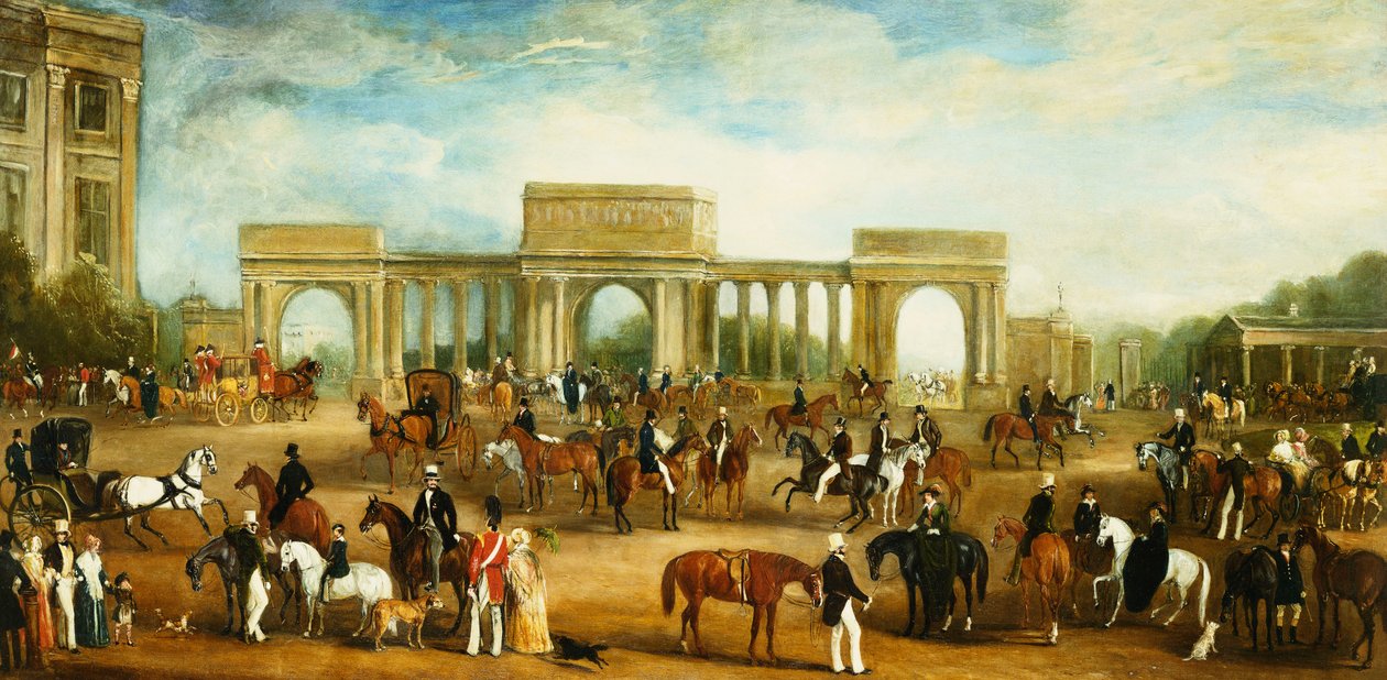 Hyde Park Corner, od John Jnr. Ferneley