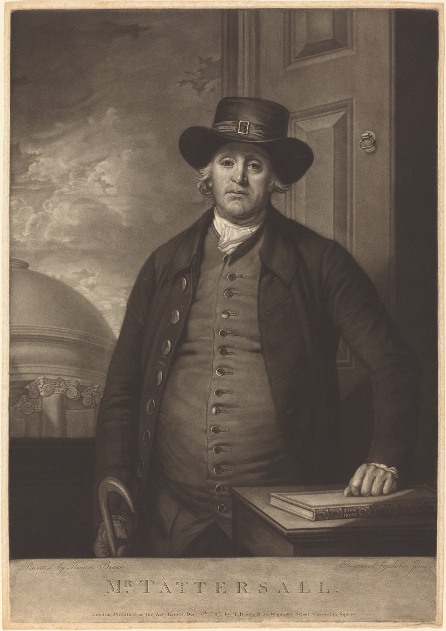 Richard Tattersall od John Jones after Thomas Beach