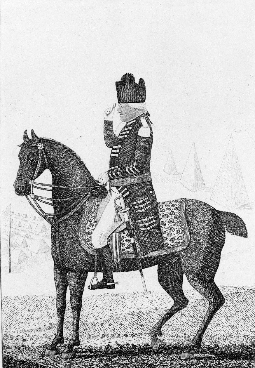 Ralph Abercromby 1734-1801, skotský generál, 1801 od John Kay