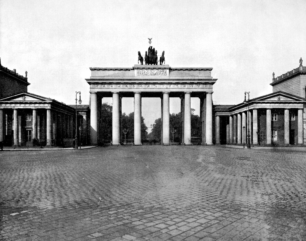 Braniborská brána, Berlín, 1893. od John L. Stoddard