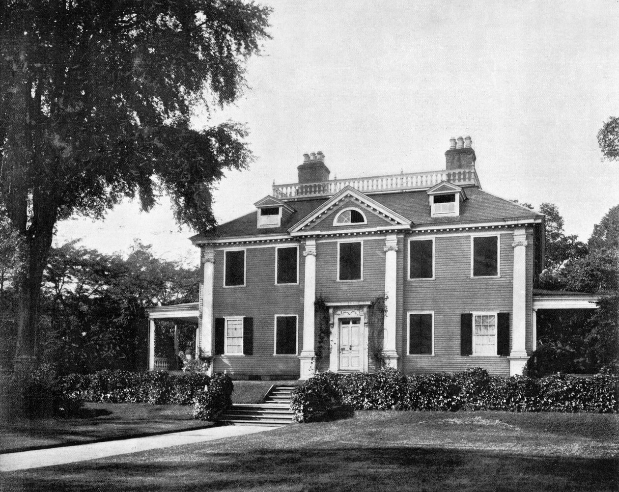 Longfellows House, Cambridge, Massachusetts, USA, 1893. od John L. Stoddard
