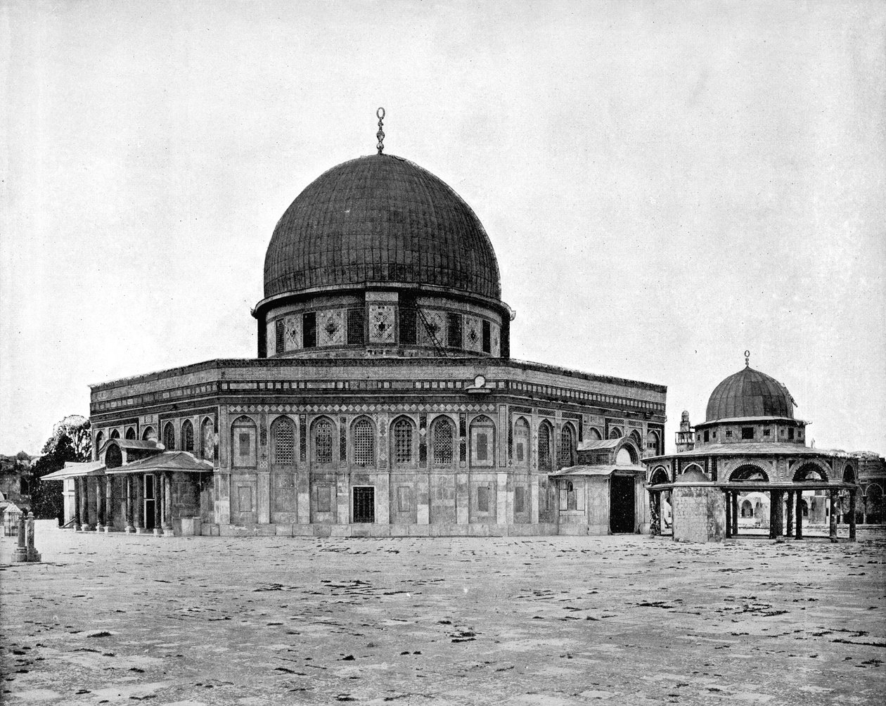Omarova mešita, Jeruzalém, 1893. od John L. Stoddard