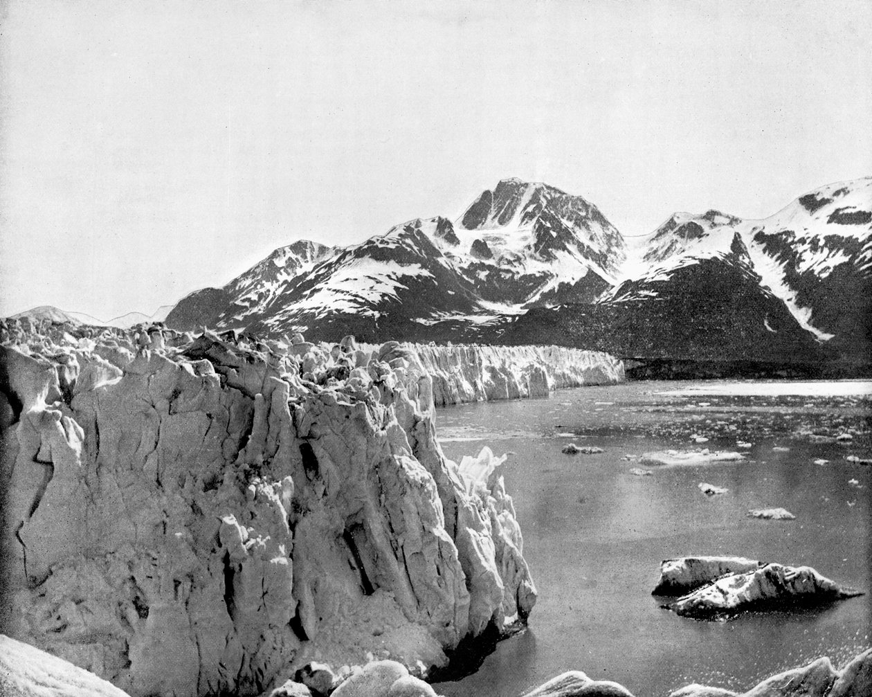 Muir Glacier, Aljaška, USA, 1893. od John L. Stoddard