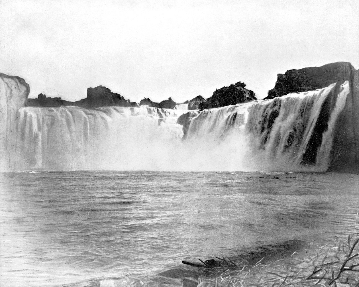 Shoshone Falls, Idaho, USA, 1893. od John L. Stoddard