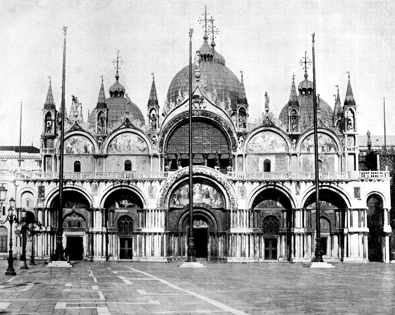 St Marks, Benátky, Itálie, 1893. od John L. Stoddard
