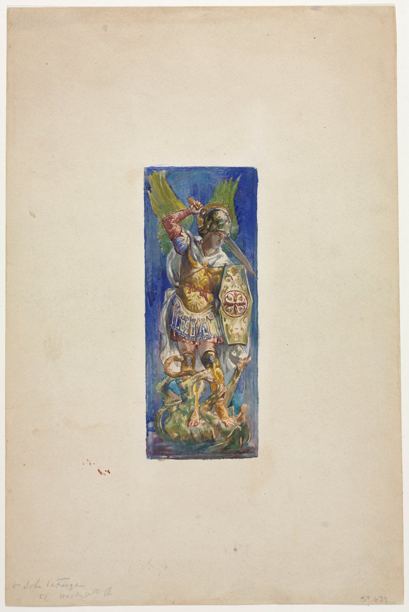 Design pro barevné sklo. od John La Farge