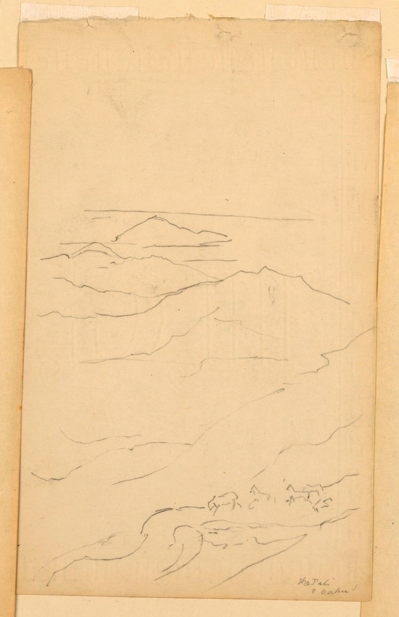 Pali, Oahu od John La Farge