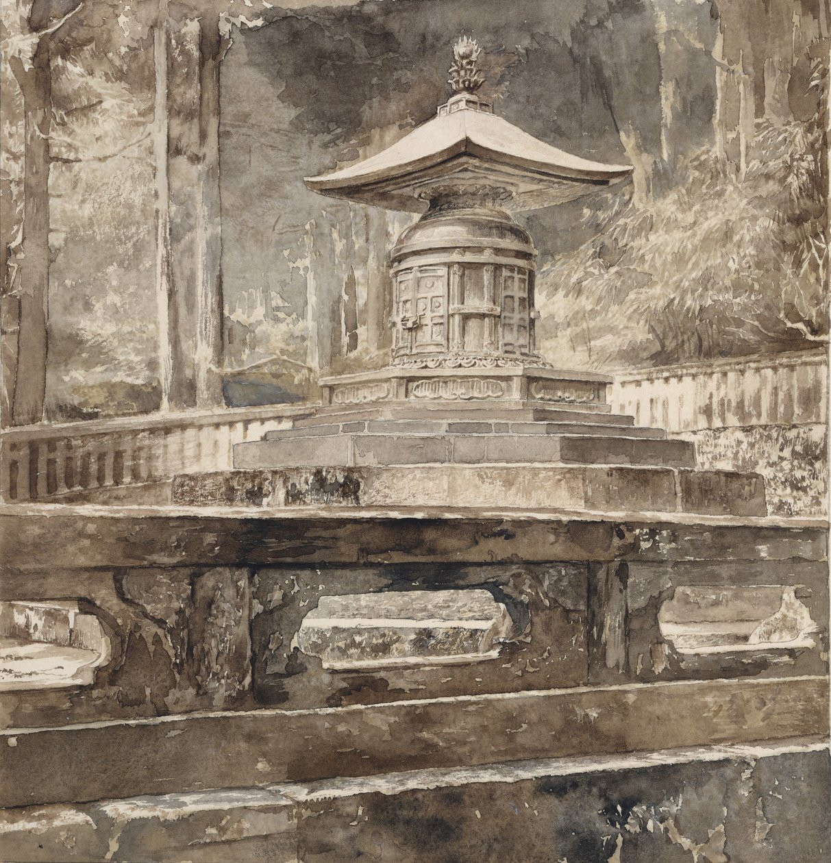 Tet mb Of good, An Tokugawa, 1888. od John La Farge