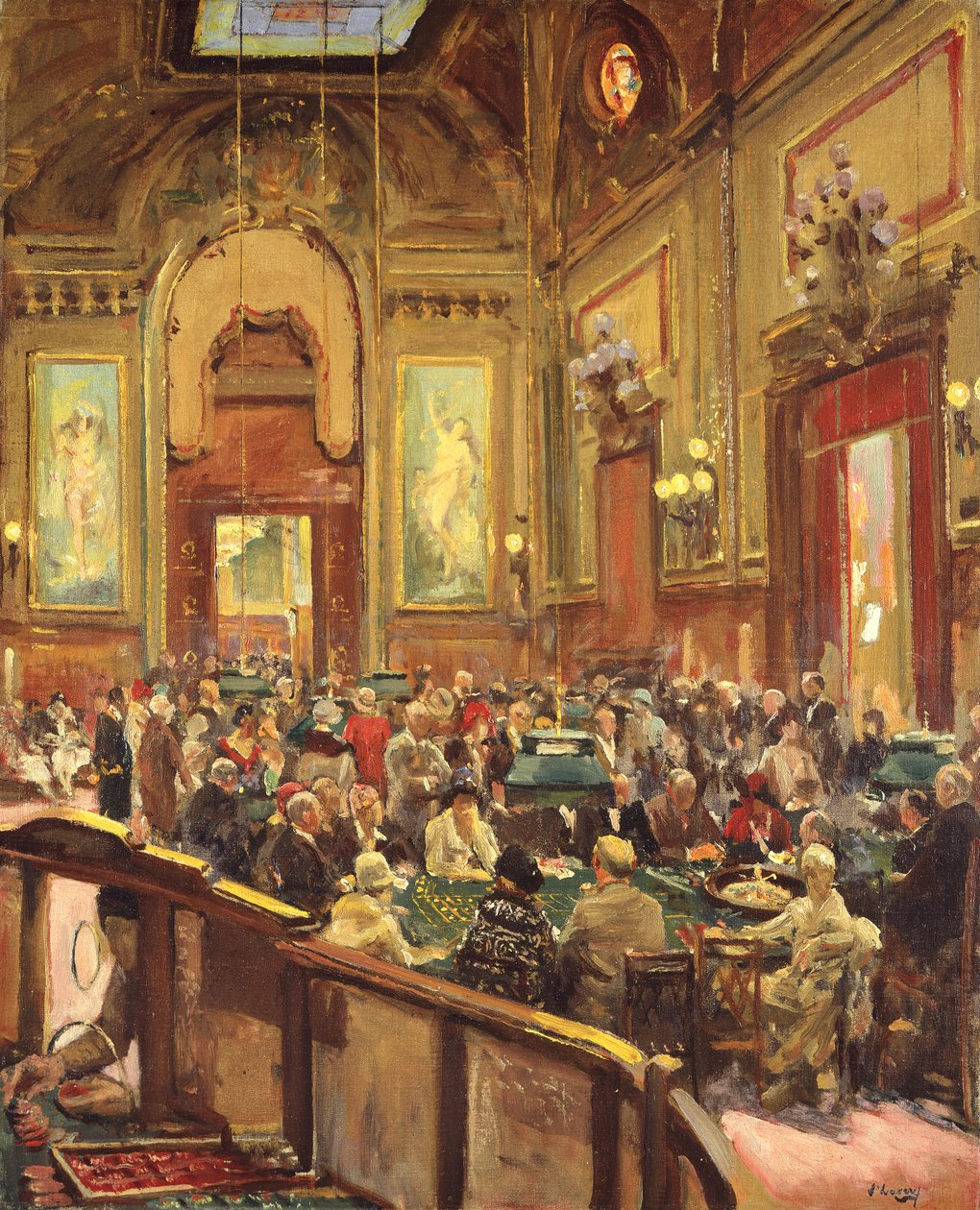 Monte Carlo, odpoledne od John Lavery