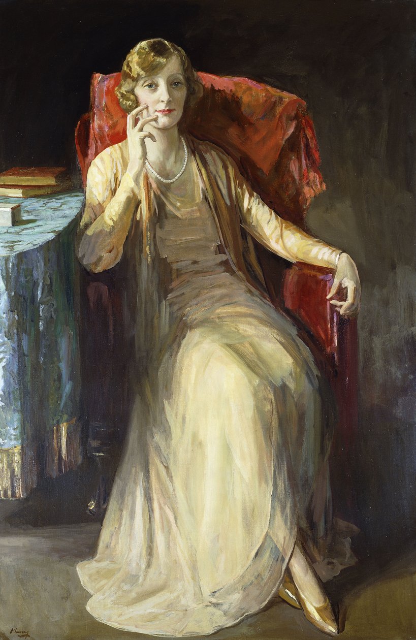 paní W.N. Radfordová od John Lavery