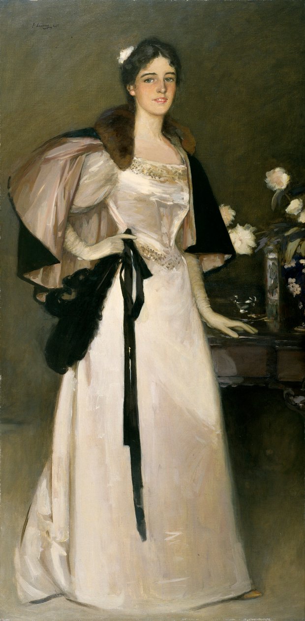 Portrét slečny Mary Burrell od John Lavery