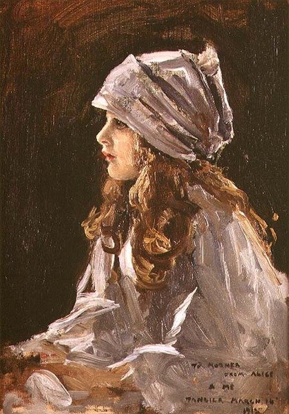 Portrét umělcovy dcery Alice od John Lavery
